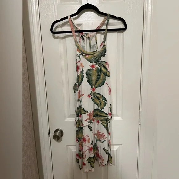 ROXY Women’s Palm Leaf Romper - Picture 2 of 6